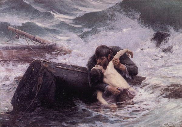 Alfred Guillou Adieu china oil painting image